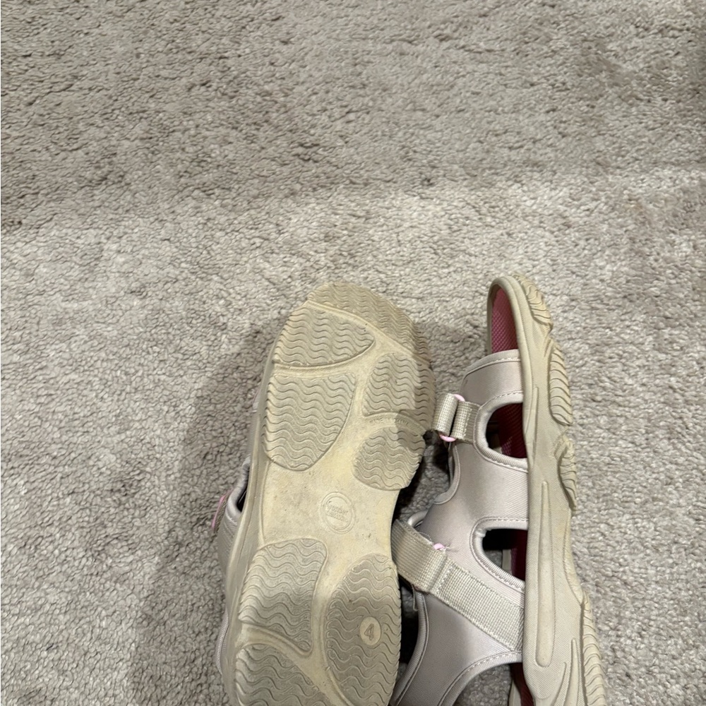 Cat & Jack Beige and Pink Girls' Sport Sandals